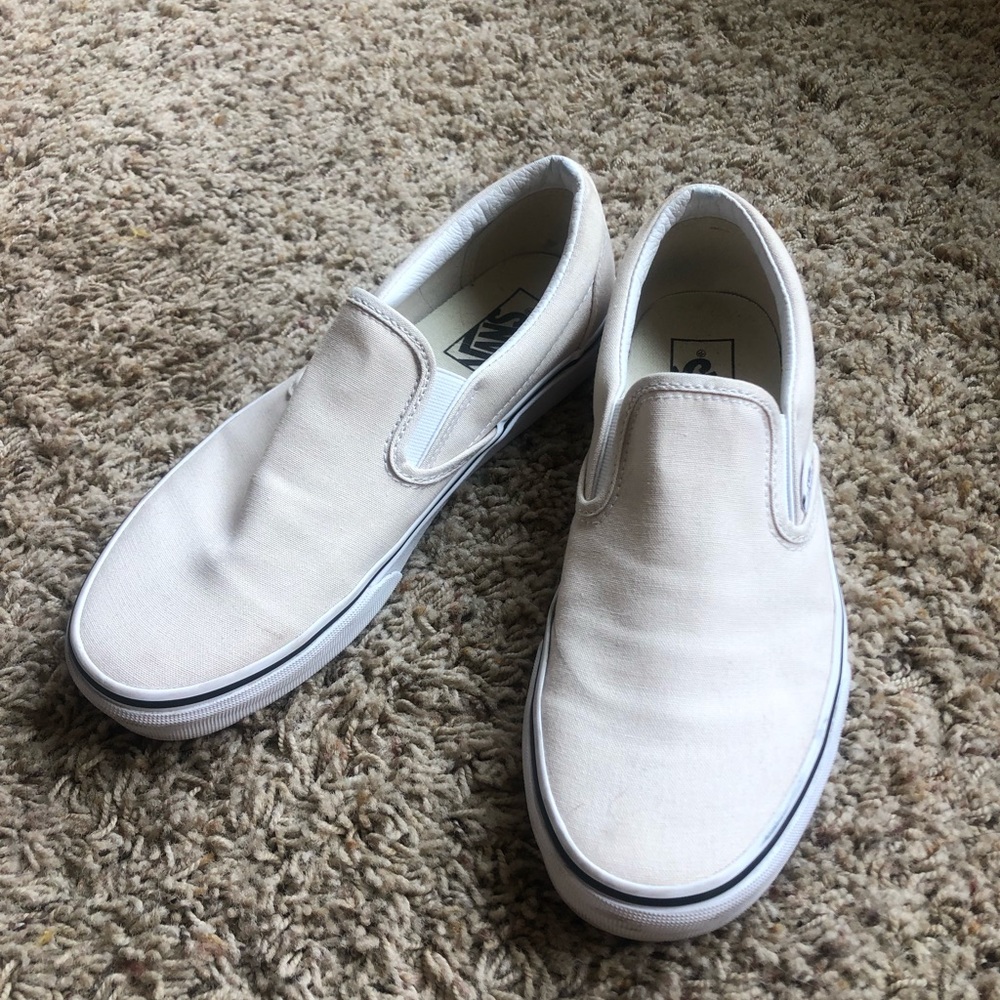 Vans Off-White slip on sneakers W9